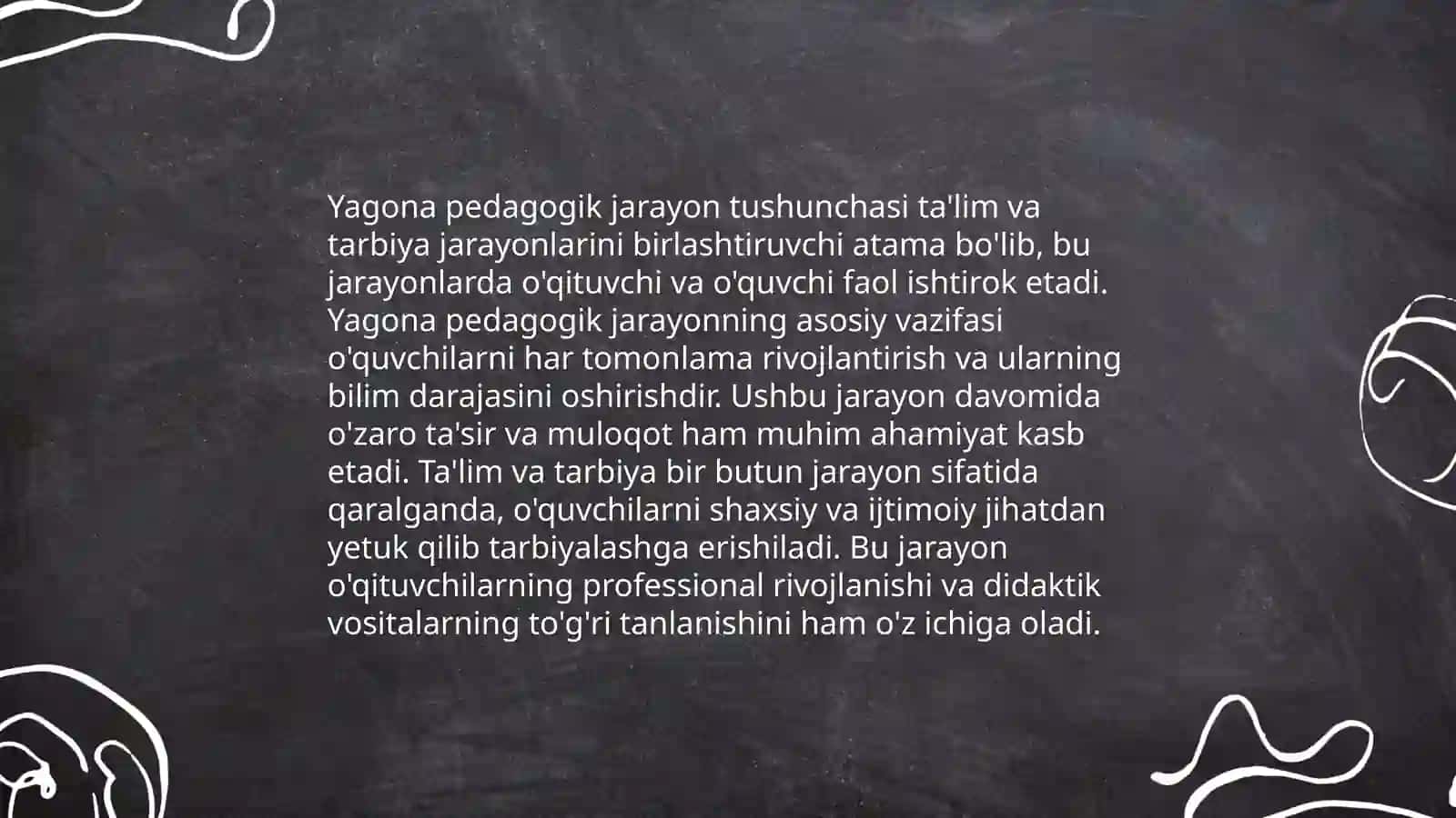 Ôquvchilar jamoasi-yagona pedagogik jarayonning asosiy shakli 4
