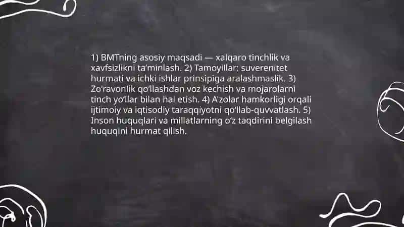 Birlashgan Millatlar Tashkiloti haqida ma'lumot 4