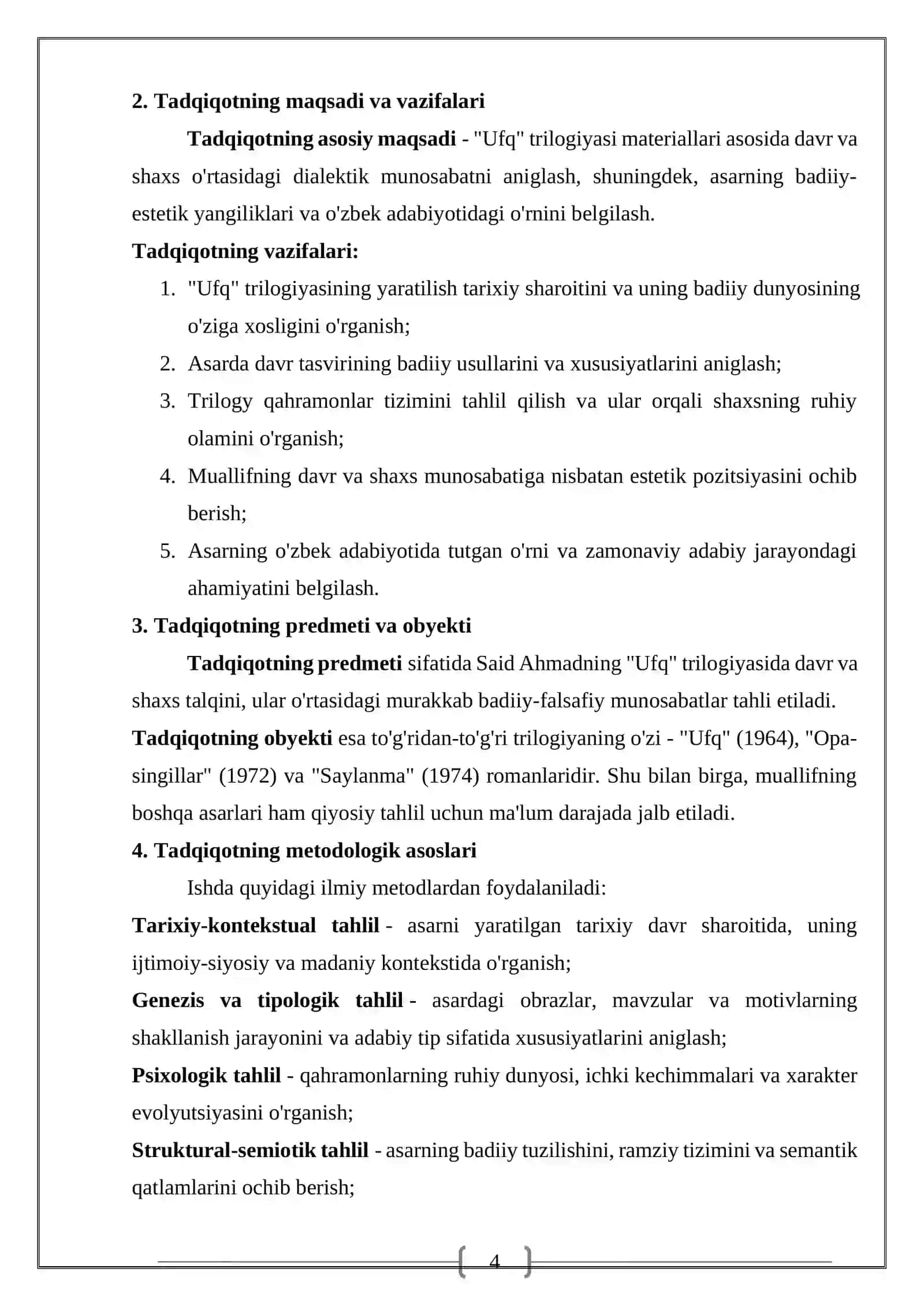 UFQ TRILOGIYASI 4