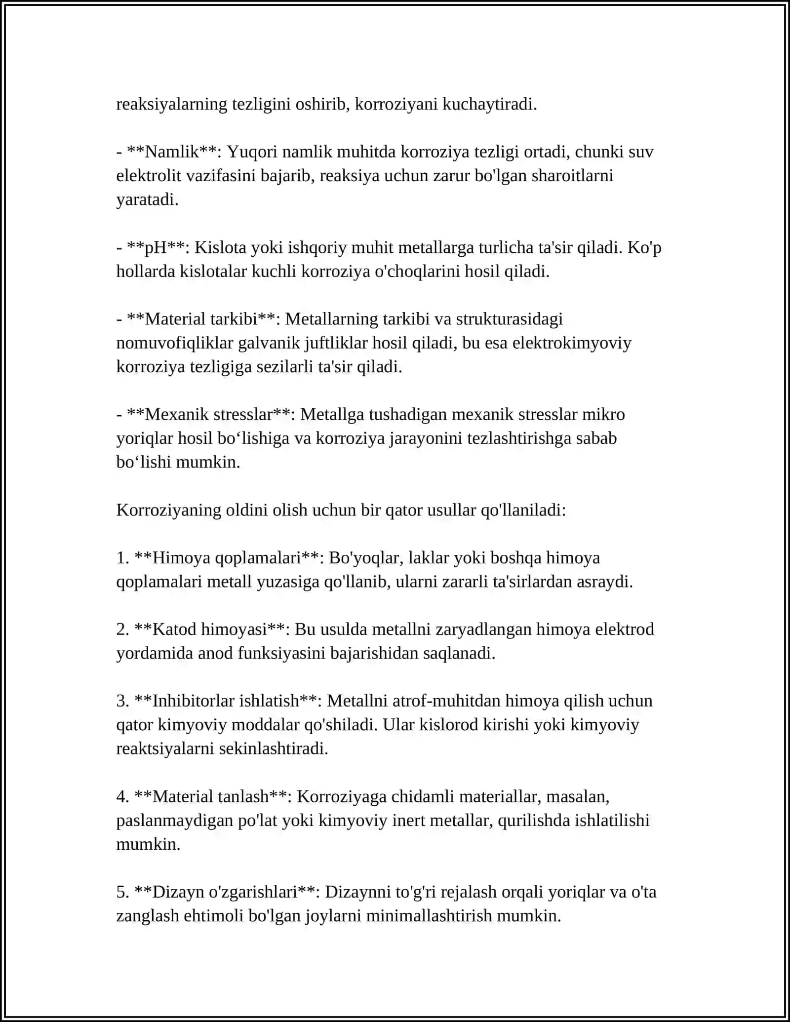 TEXNOLOGIK USKUN JIHOZ MOSLAMA VA VOSITALARNING KAROZIYADAN SAQLASH USULLARI 4