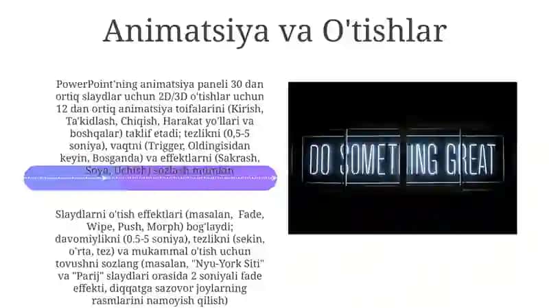 MS Powerpointda òrgatuvchi interaktiv taqdimot yaratish 4