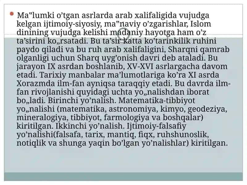 G'arbiyyevropa uyg'onish davridagi maktab va pedagogika so'z aholi 4