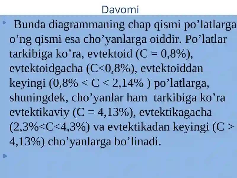 Temir va uning qotishmalari 4