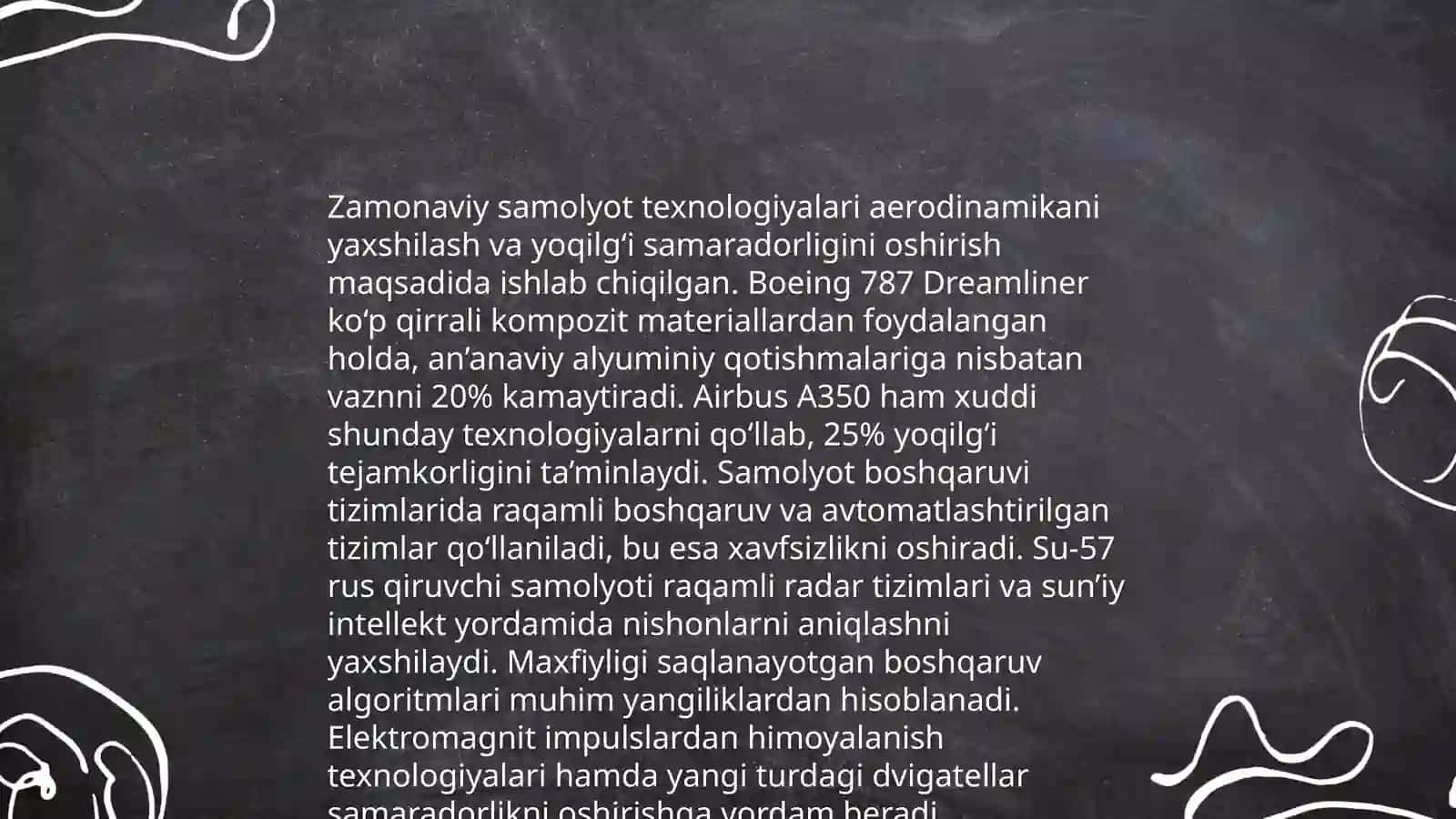 Havo kemalari tarixi 4