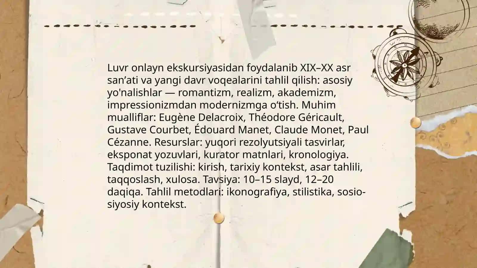 Jahon davlat muzeylariga virtual sayohat orqali 4