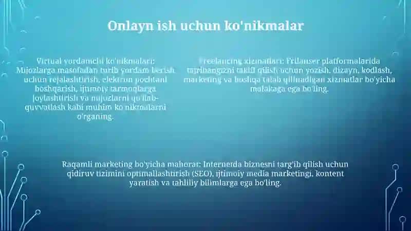 Internetda Ishlashni OʻRganish 4