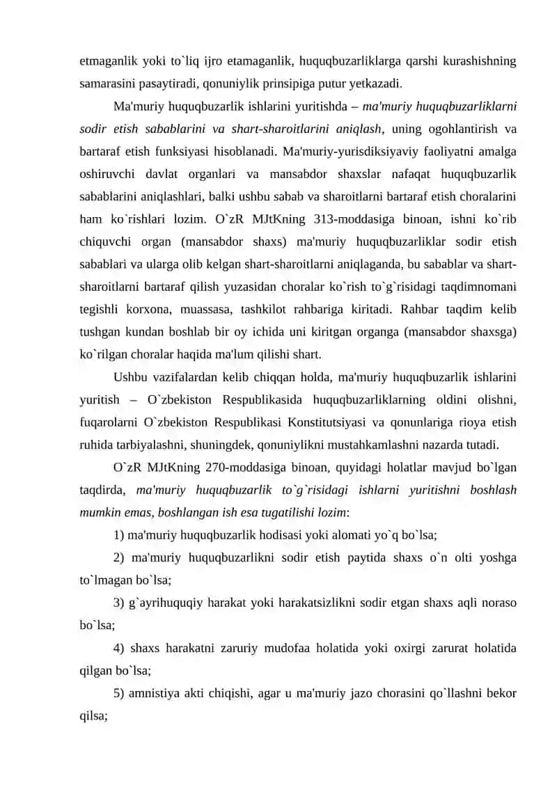 MA'MURIY HUQUQBUZARLIK QONUNCHILIGIDA IJTIMOIY ISHNING HUQUQIY ASOSLARI 4