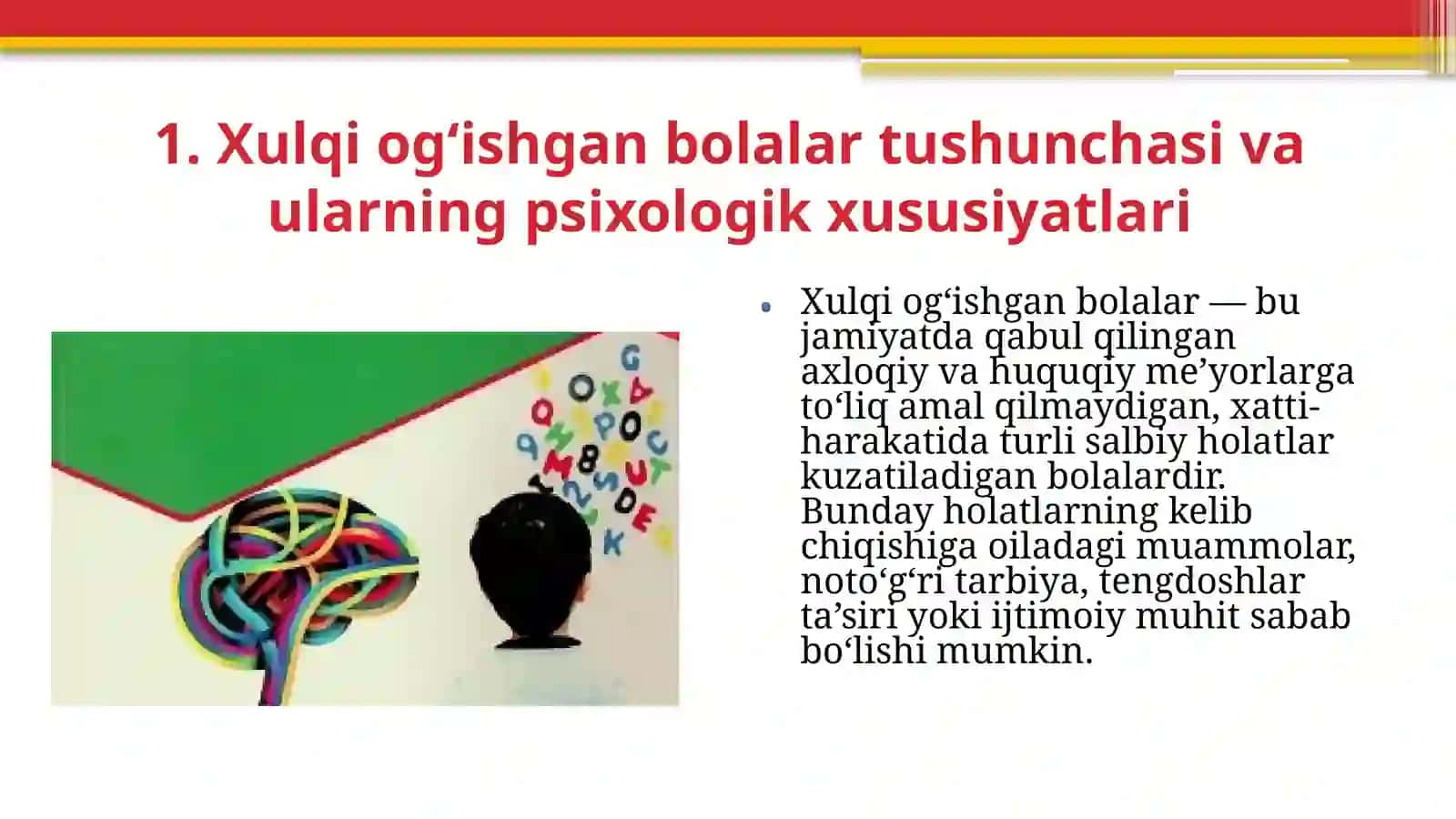 Xulqi og‘ishgan bolalar” bilan olib boriladigan ijtimoiy-pedagogik faoliyat mazmuni va uni tashkil etish metodikasi 4