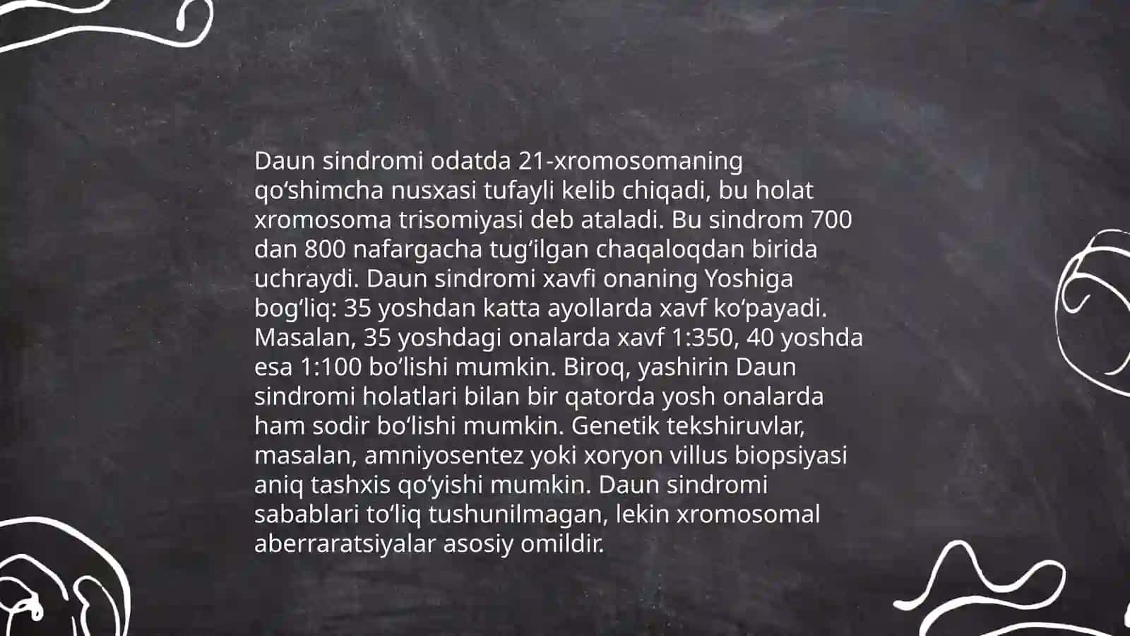 Daun sindromining tarixi 4