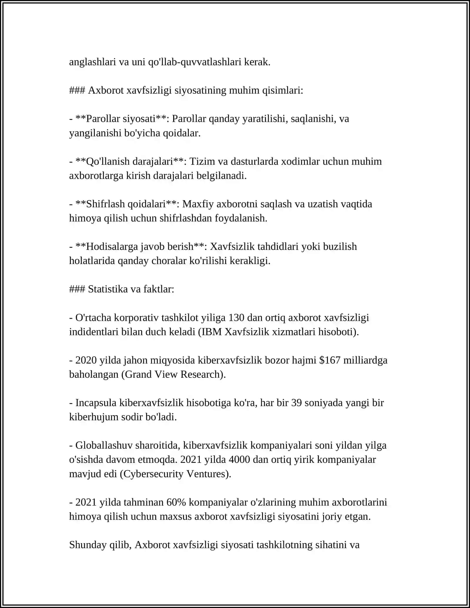 AXBOROT XAFSIZLIGINI TA'MINLASH USULLARI 4