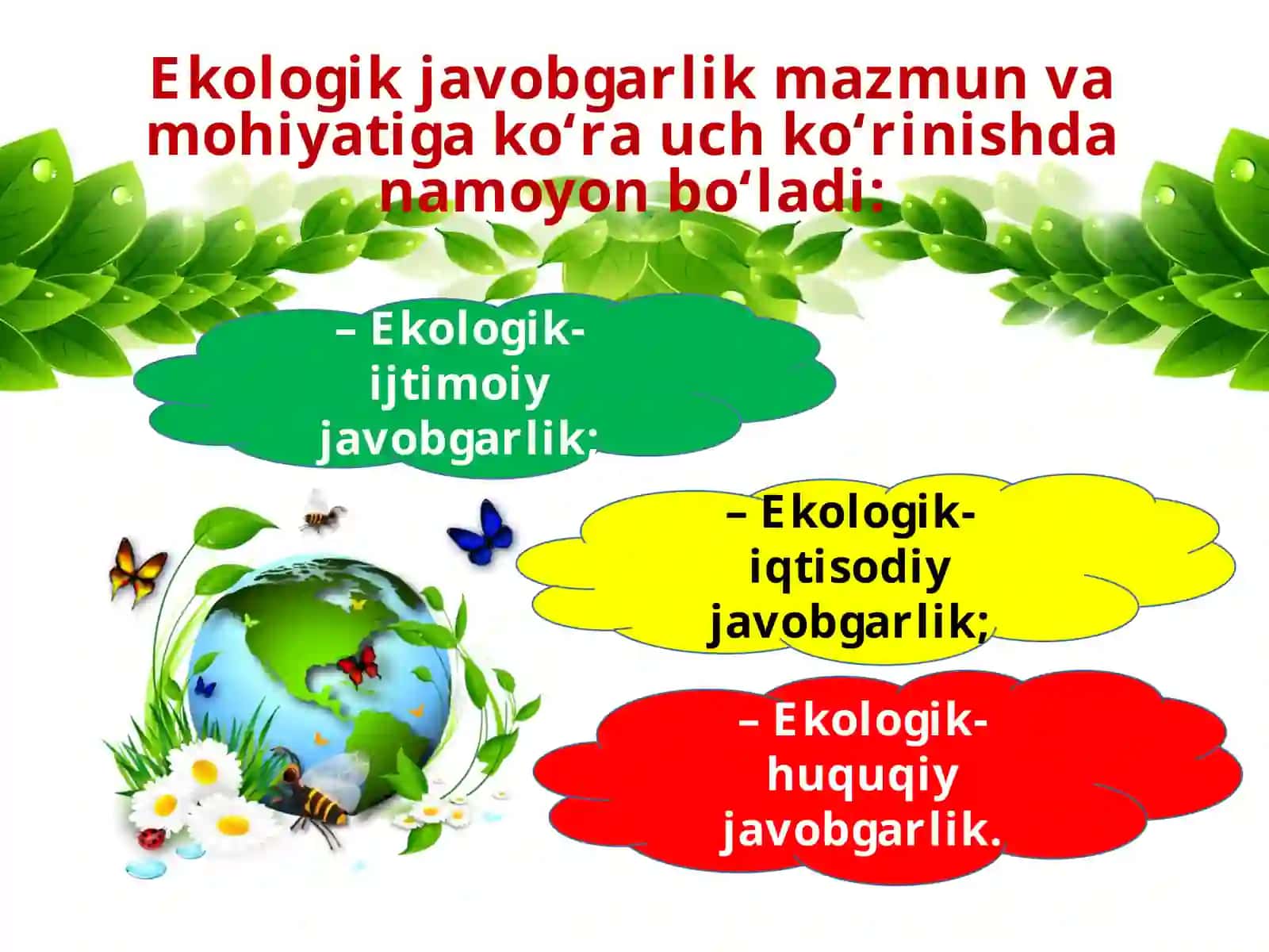 Ekologik huquq buzarganlik uchun javobgarlik 4