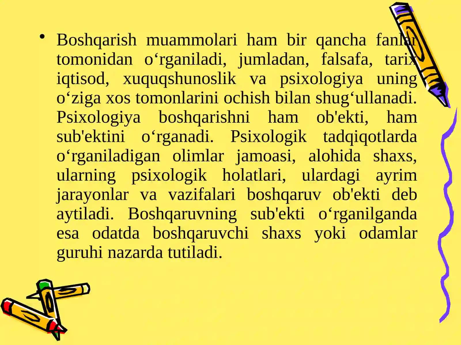 BOSHQARUV MADANIYATI PRINSIPLARI 4