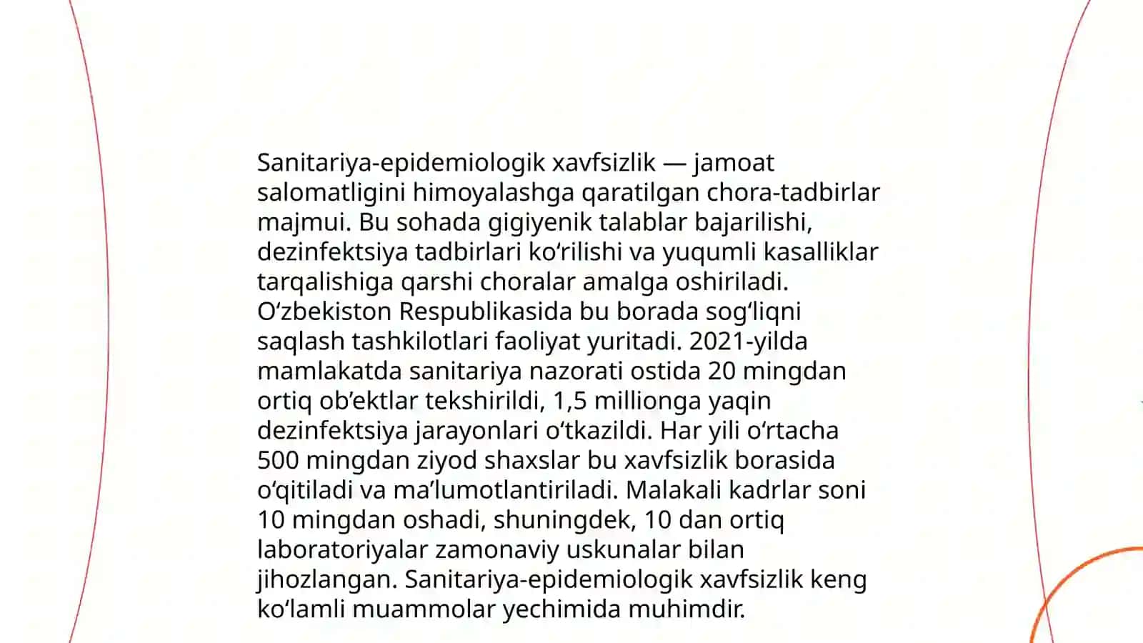 Ogohlantiruvchi va joriy sanitariya nazorati 4
