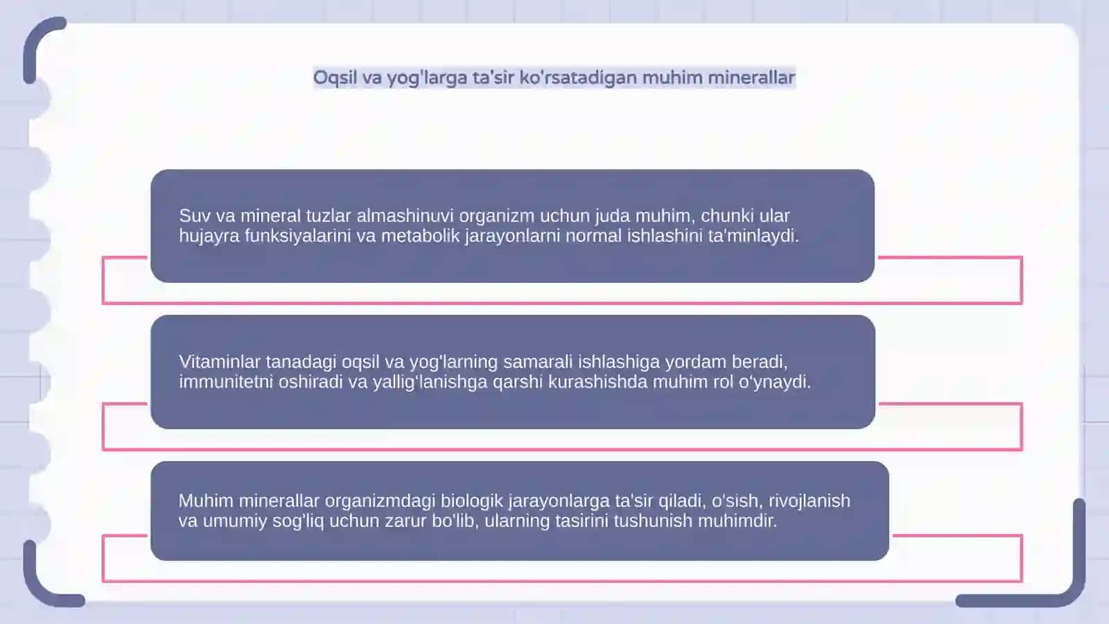 Suv va mineral tuzlar almashinuvi 4