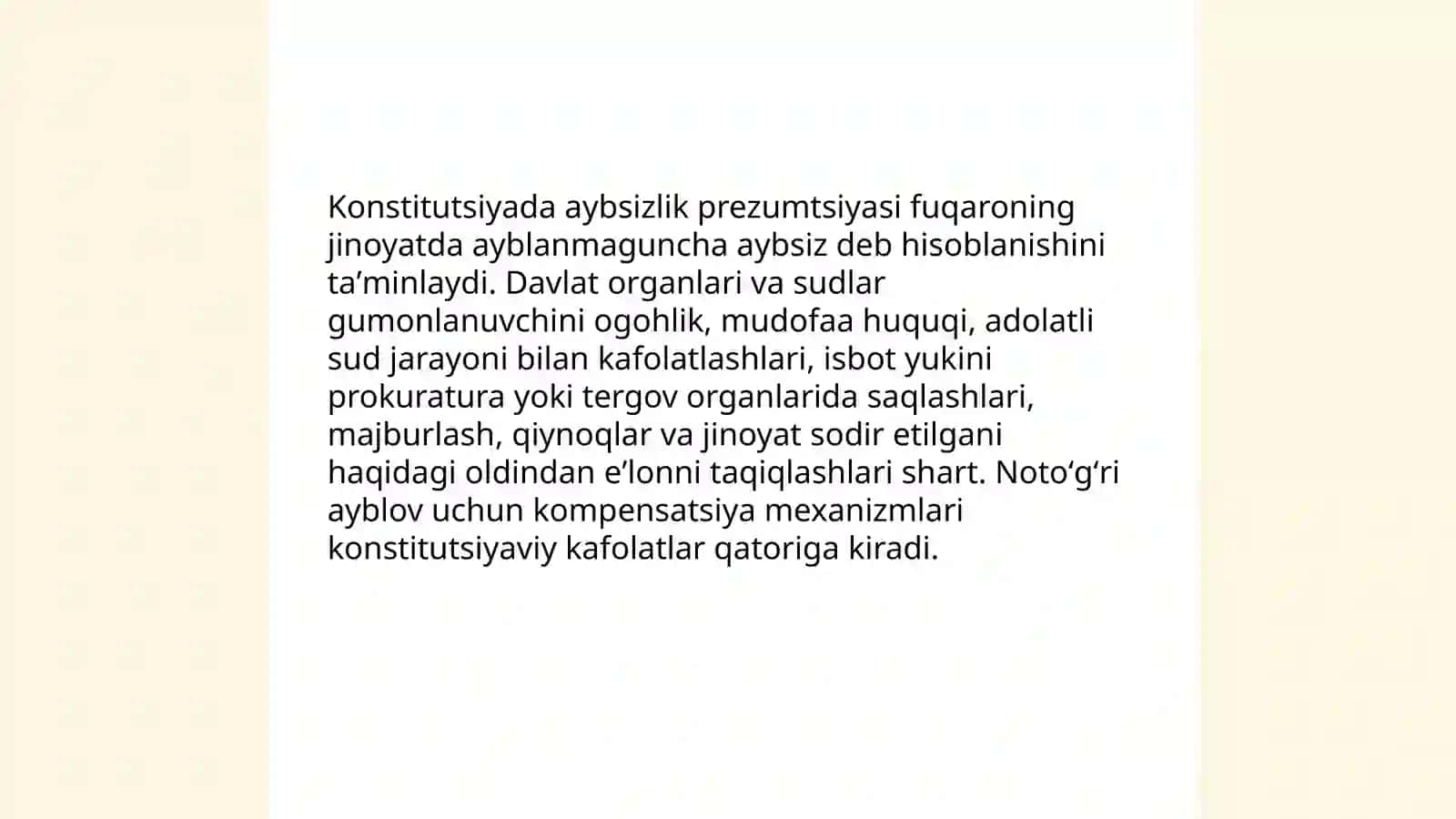 Aybsizlik prezumtsiyasi 4