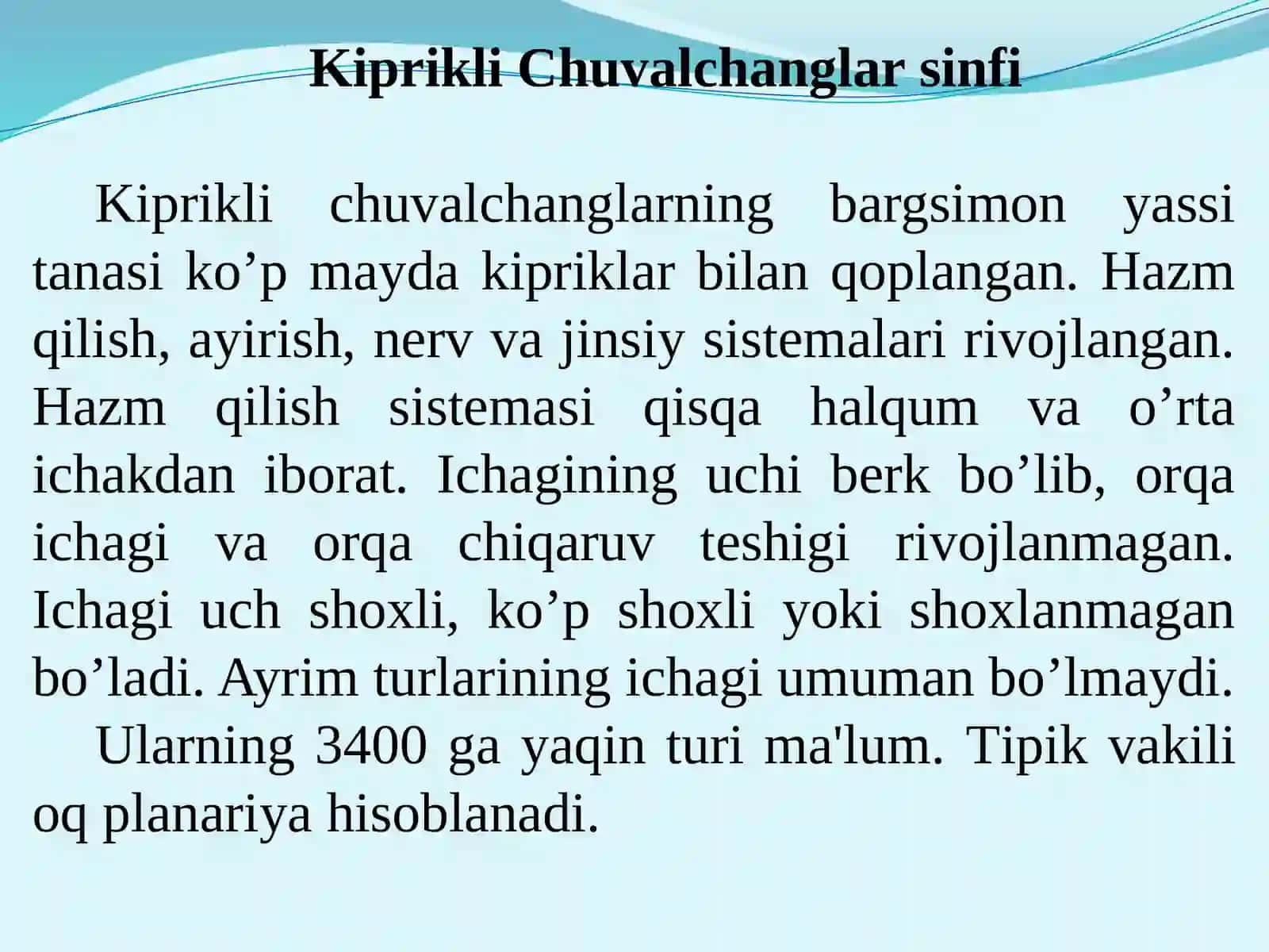 So‘rg‘ichlilar–odamparazitlari. Jigarqurti,lansetsimonso‘rg‘ich,mushuk,o‘pka,qonso‘rg‘ichlilari 4