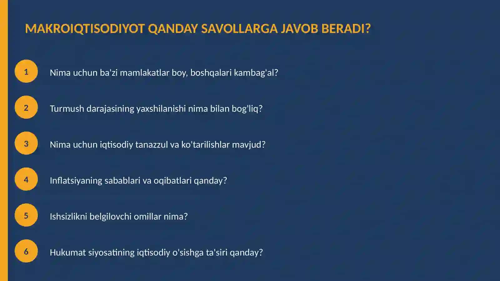 DINAMIK MAKROIQTISODIYOT FANIGA KIRISH 4