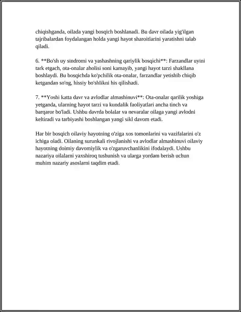Oilaviy hayot sikli va avlodlar almashinuvi 4
