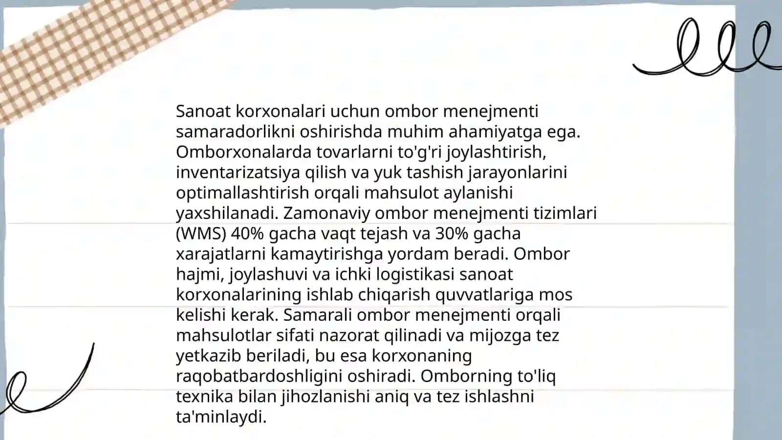 Taqsimlash logistikasi 4