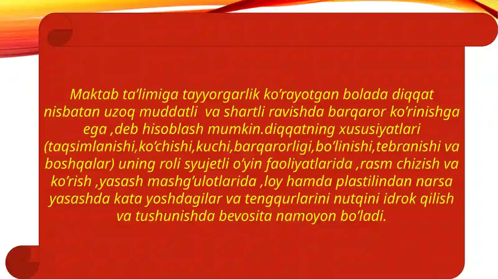 Kichik maktab yoshi davrida psixik rivojlanishning umumiy tavsifi 4