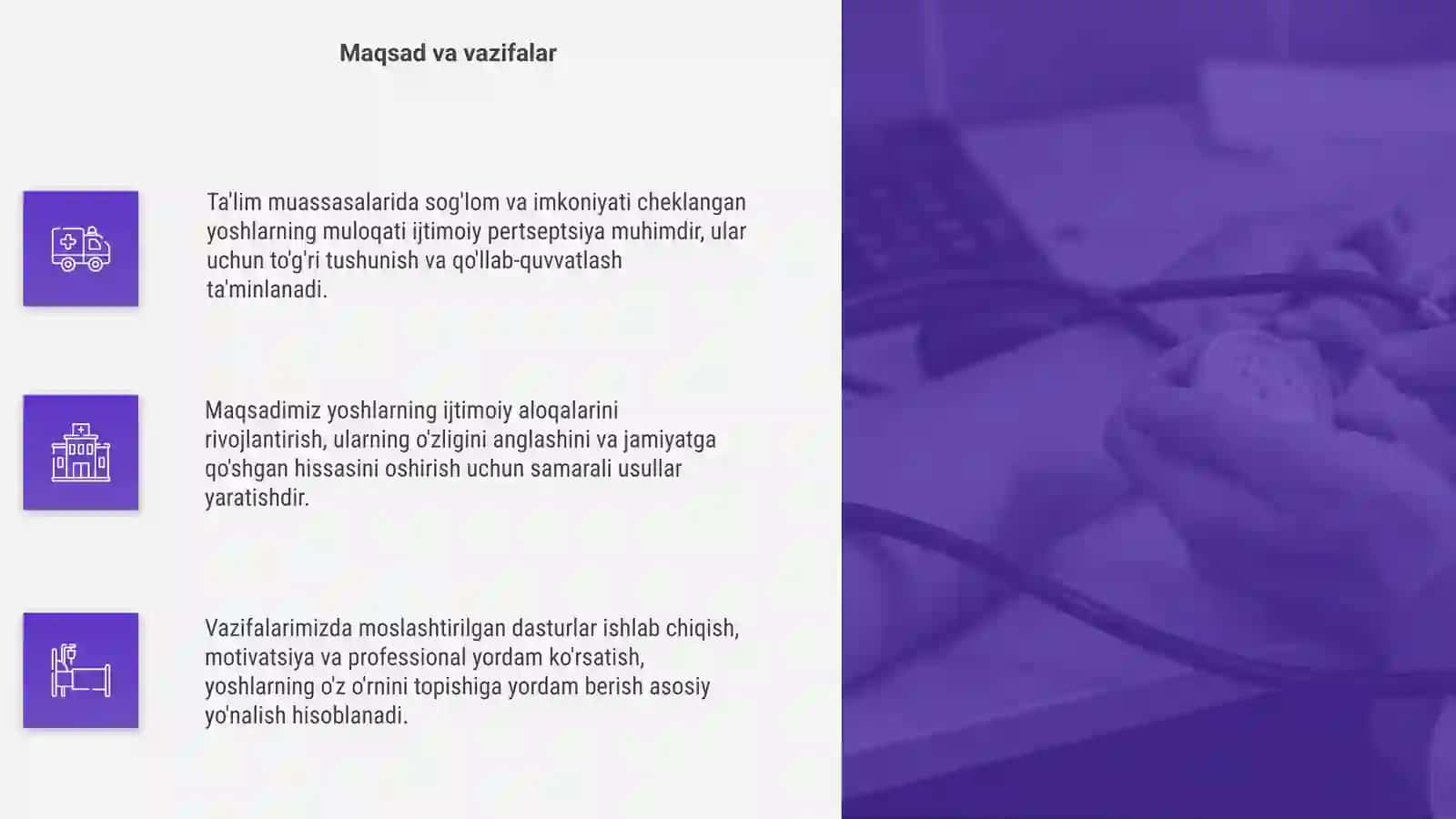 Ta'lim muassasalarida sog'lom va imkoniyati cheklangan yoshlar o'zlar muloqatining ijtimoiy pertseptsiya 4