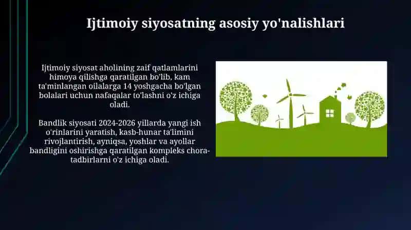 O'zbekistonda Ijtimoiy Islohotlar 4