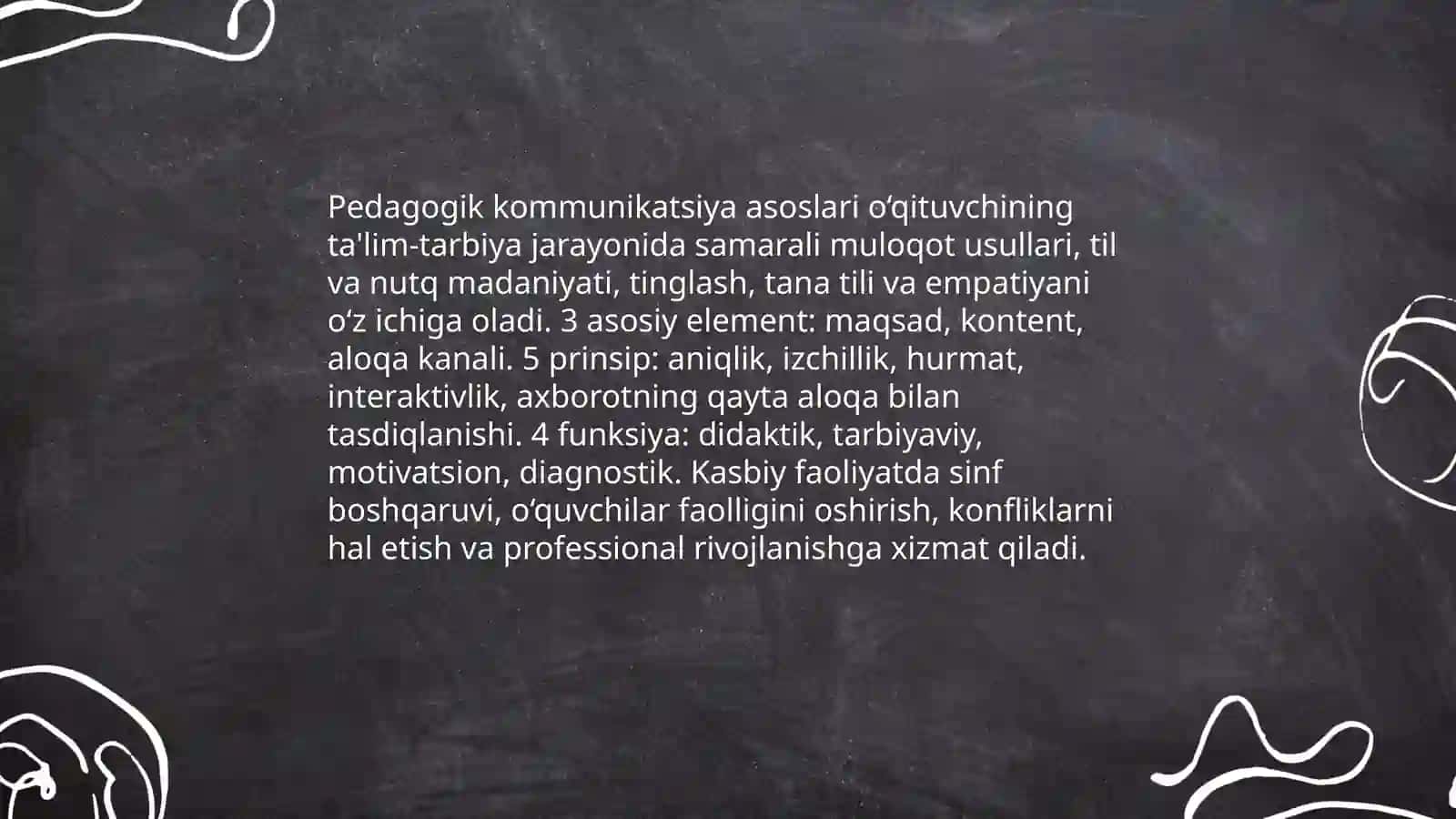 Oʻqituvchi kasbiy faoliyatida muloqot madaniyatining shakllanishi 4