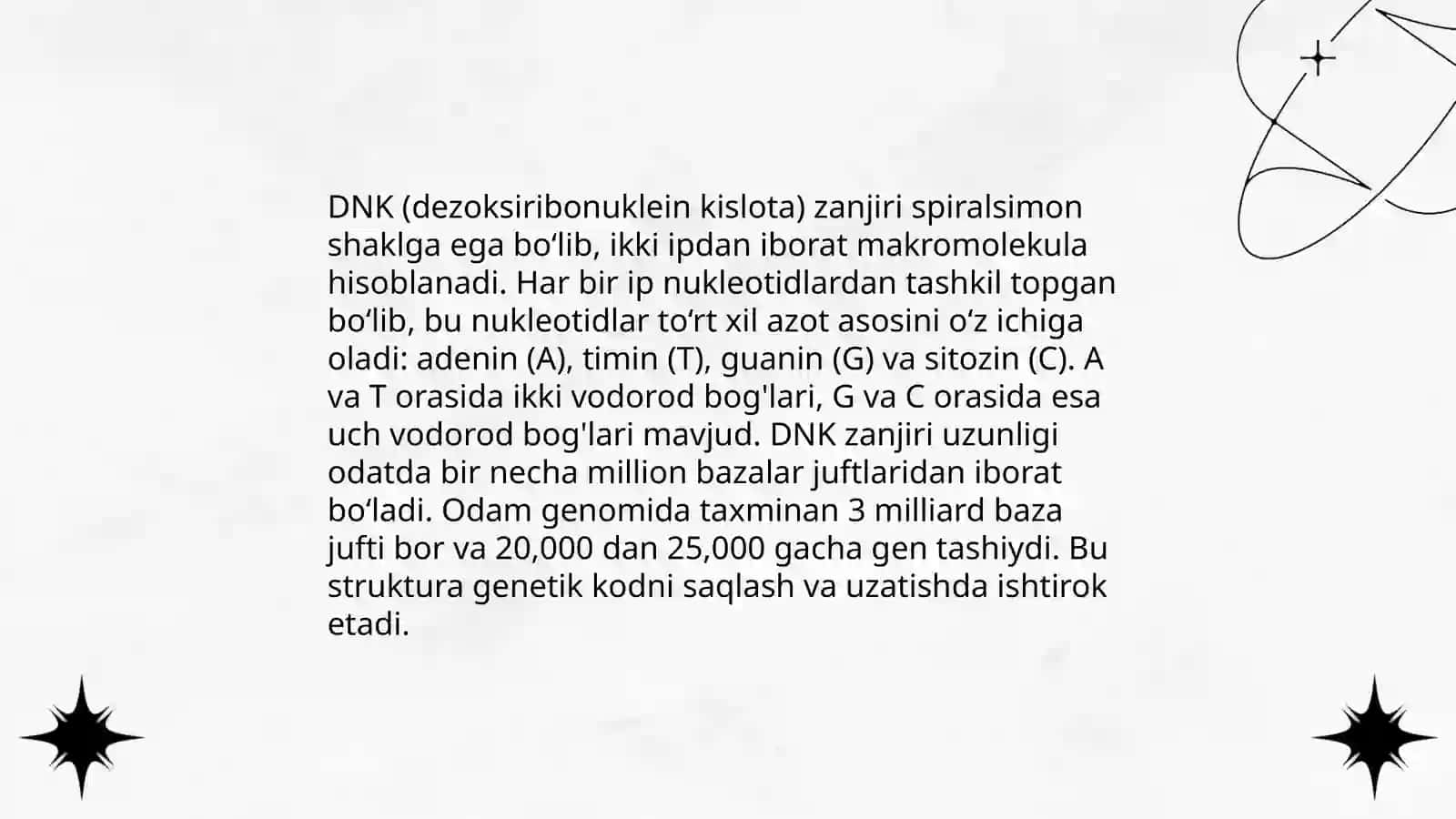 DNK strukturasi 4
