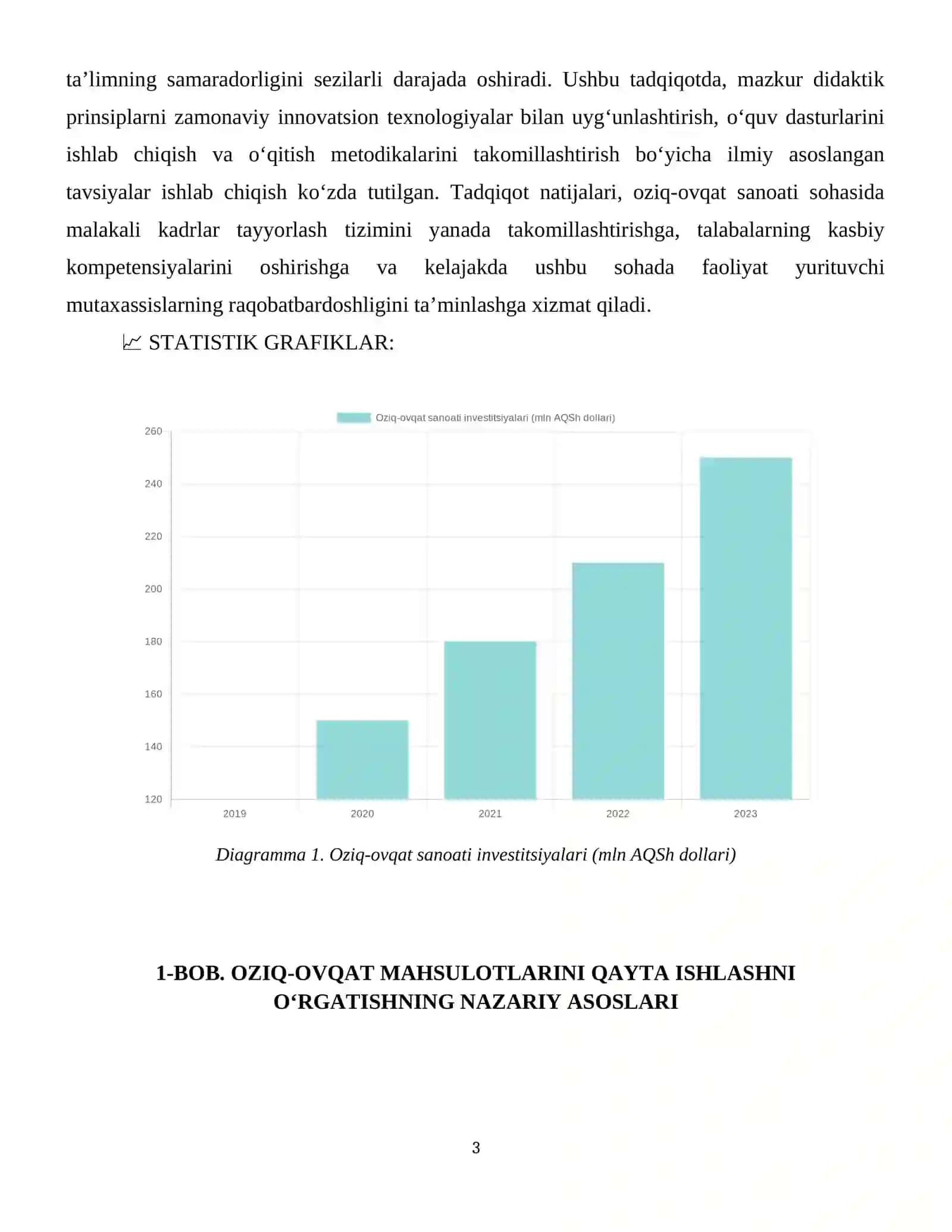 Oziq-ovqat mahsulotlarini qayta ishlashni o‘rgatishda innovatsion yondashuvlar 4