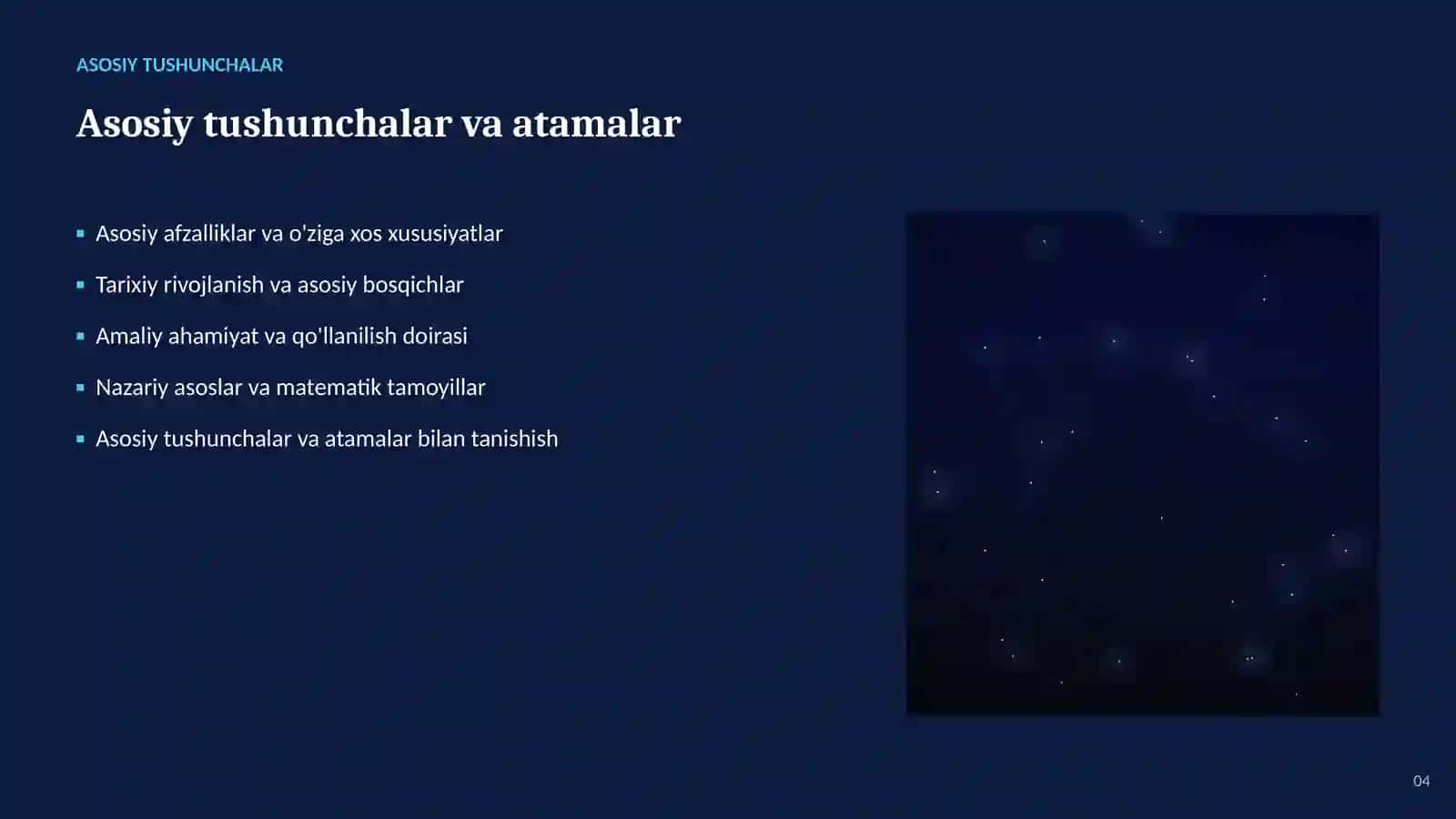 SUN'IY INTELLEKT • CHUQUR O'RGANISH 4