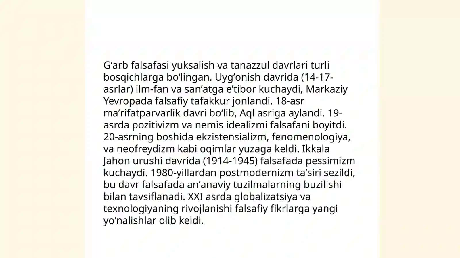 Garb va Sharq olimlarining 5 tadan goyalari 4