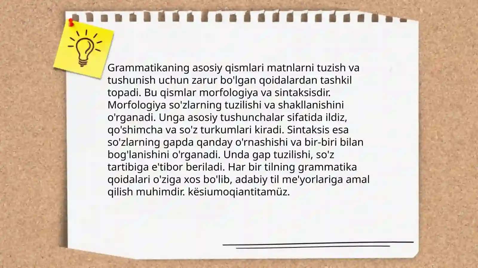 Grammatika haqida umumiy maʼlumot 4