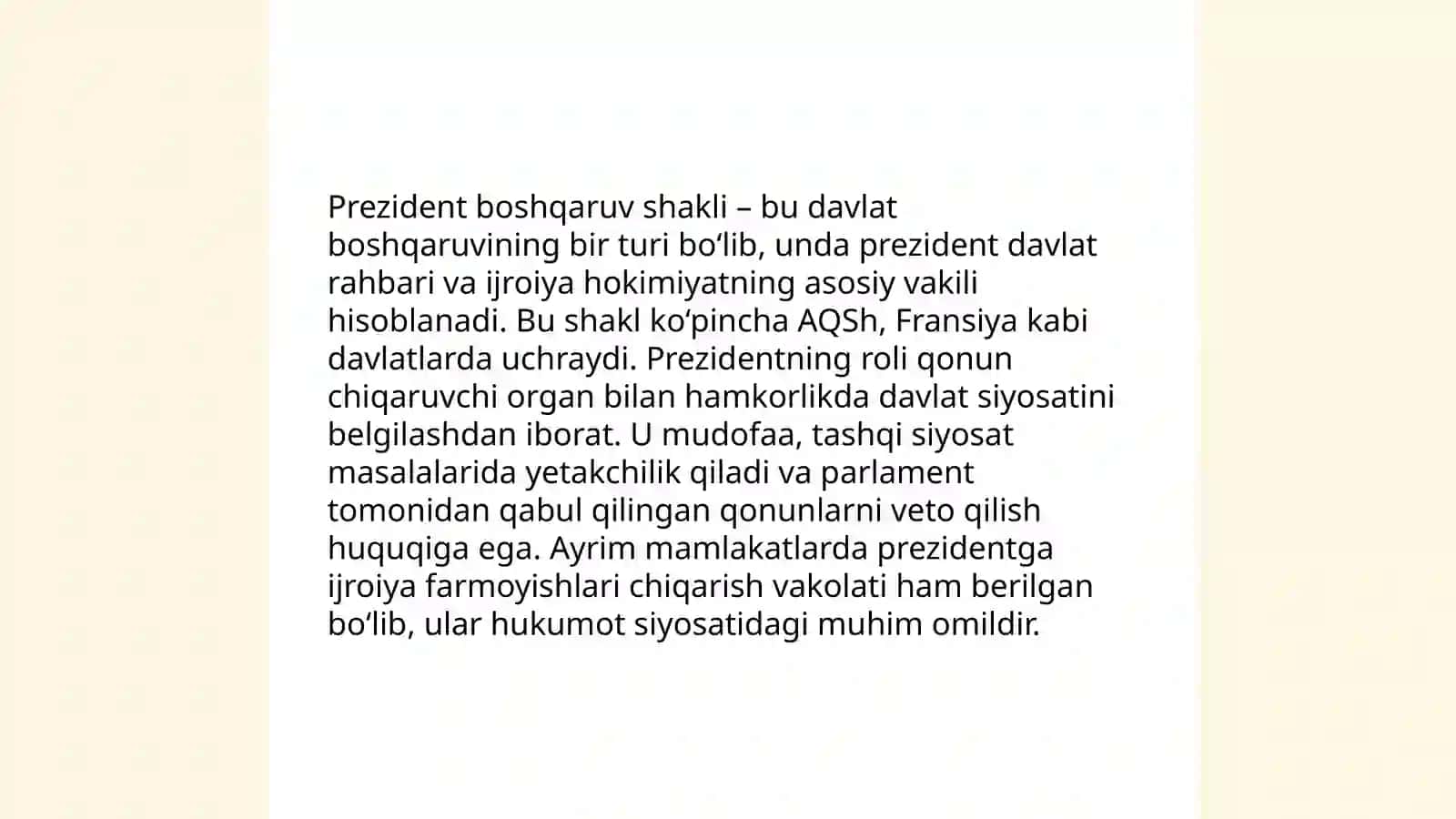 Oʻzbekistondagi siyosiy jarayonlarning oʻziga xos xususiyatlarini tahlil qilish 4