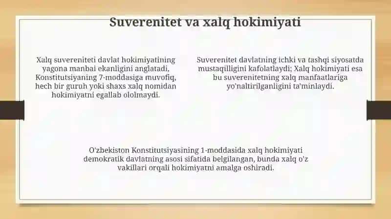 Xalq hokimiyatichiligining konstitusiyaviy asoslari 4