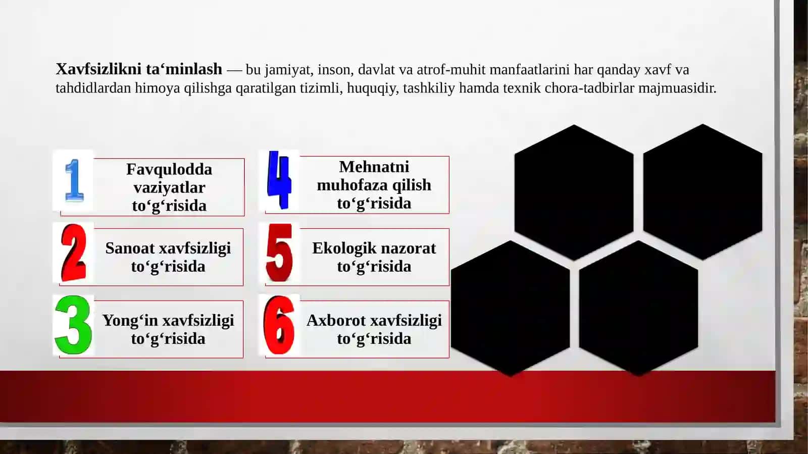 Xavfsizlikni ta’minlash tamoyillari va uslublarini tahlil qilish 4
