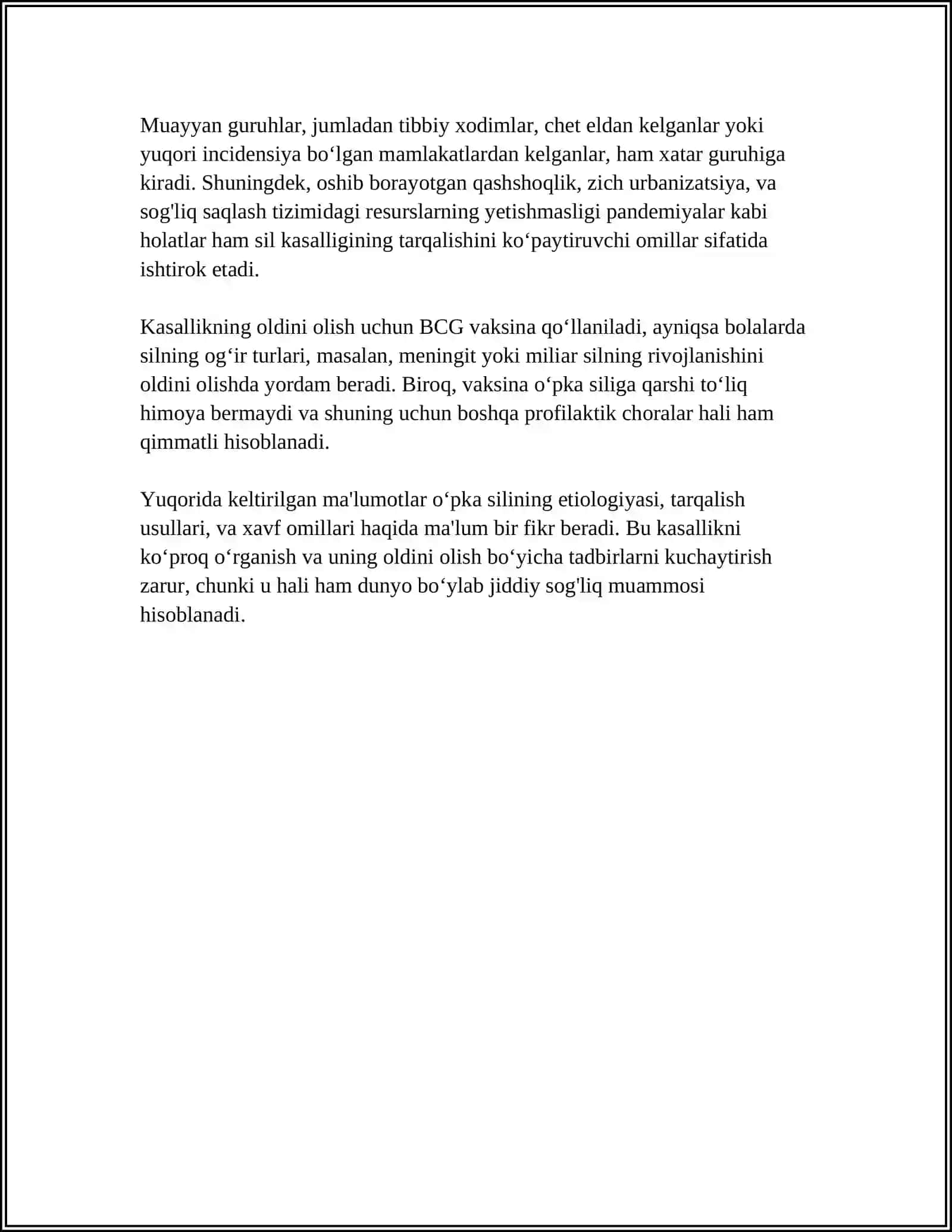 OʻPKA SILI KASALINING ETIOLOGIYASI PATOGENEZI REFERAT 4