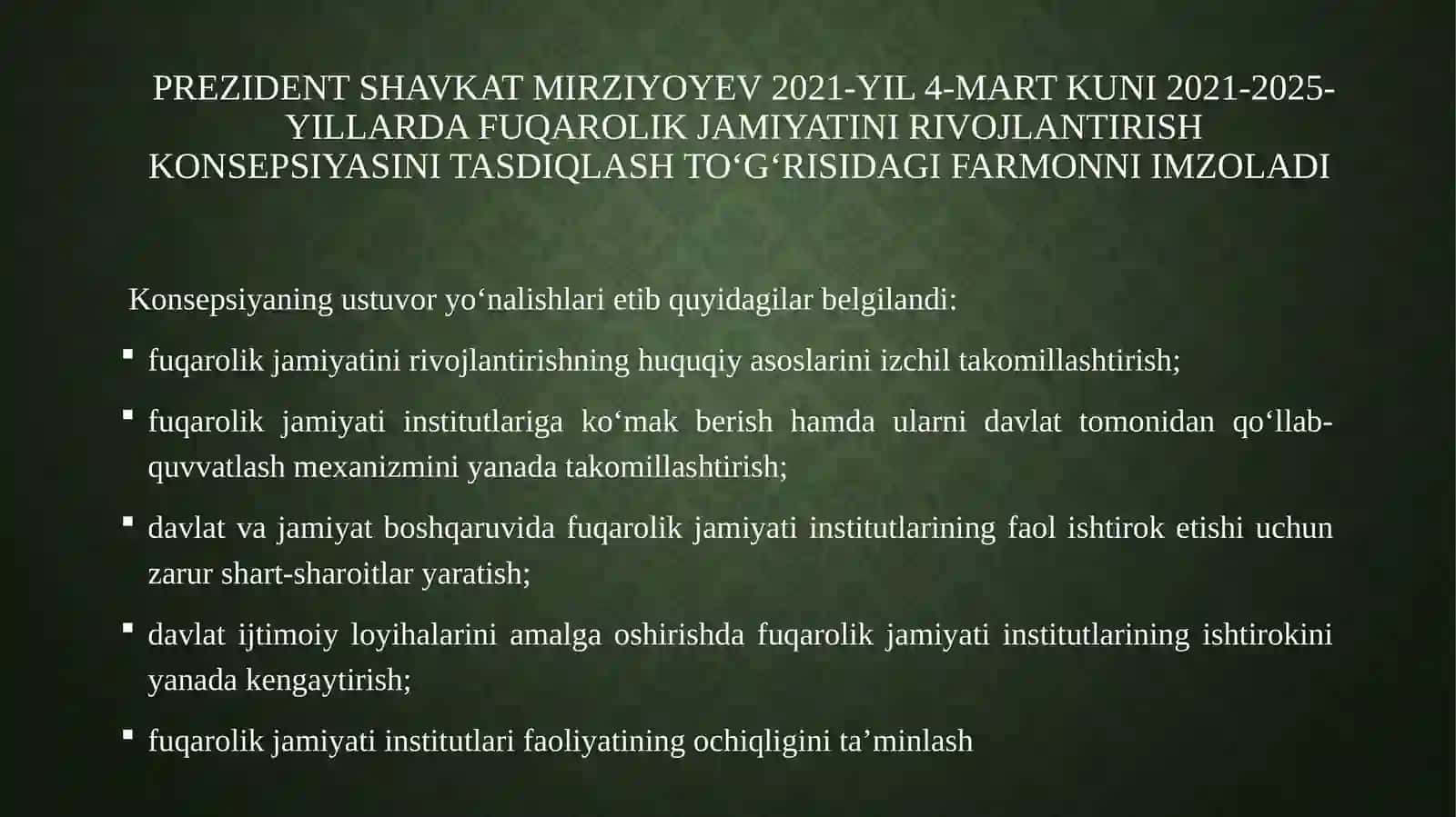 Fuqarolik jamiyatining asosiy belgilar va tamoyillari 4