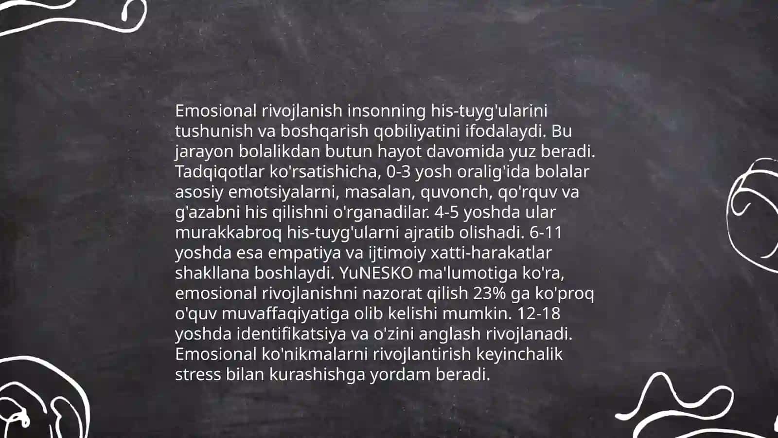 O'spirinlik davri 4