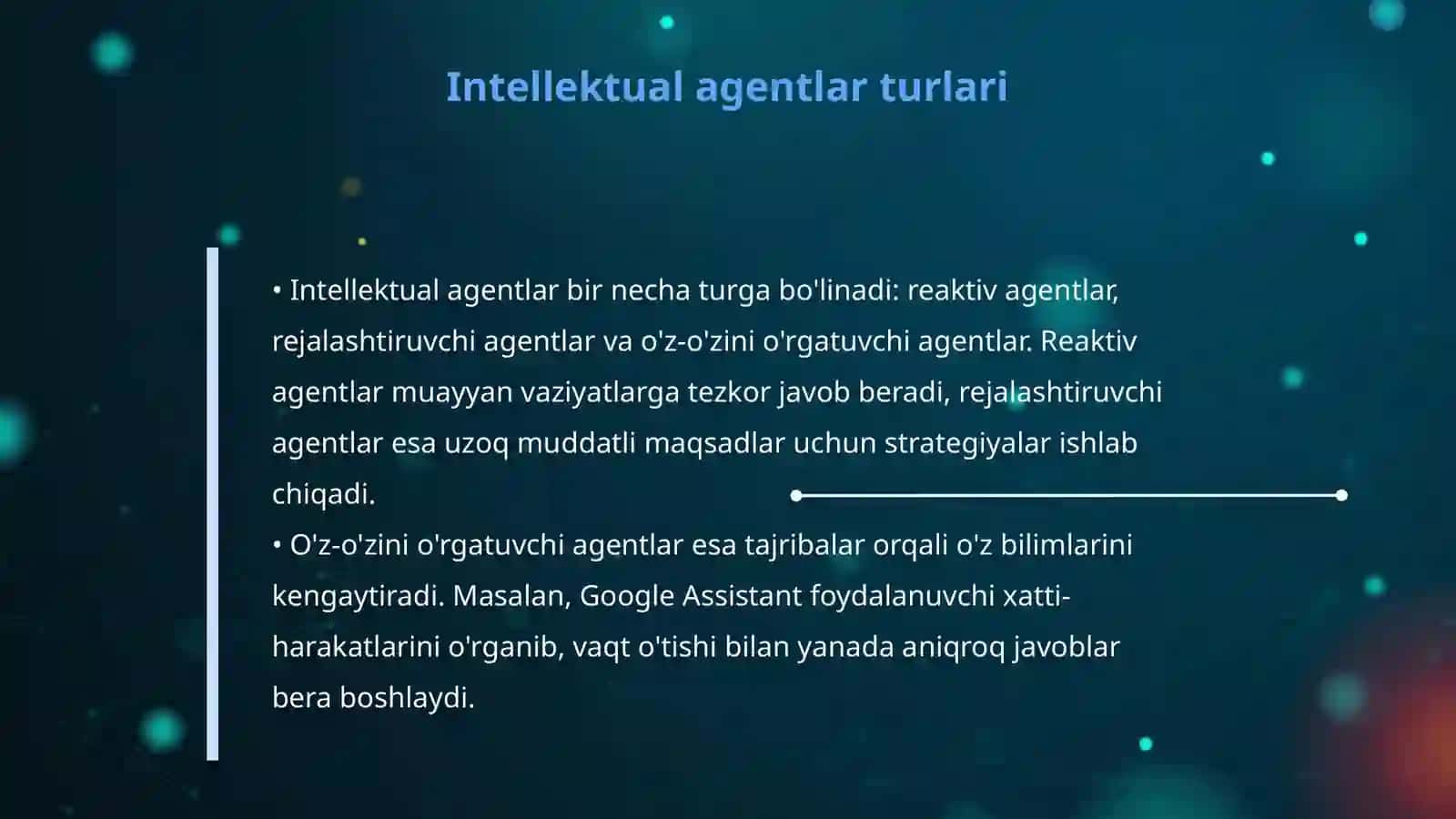 Intellektual agentlar 4