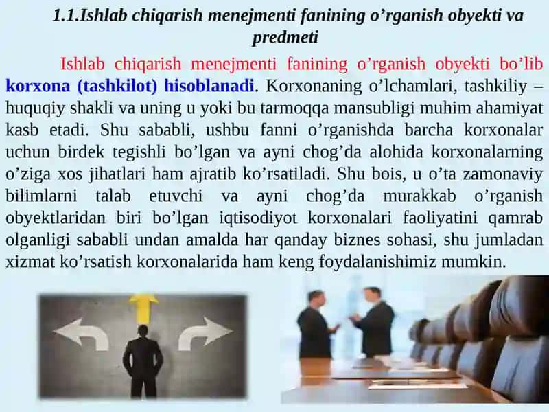 Ishlab chiqarish menejmenti 4