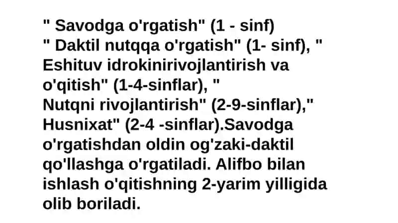 ESHITISHDA VA AQLIYRIVOJLANISHIDA NUQSONI BO'LGAN BOLALARNIO'QITISH 4