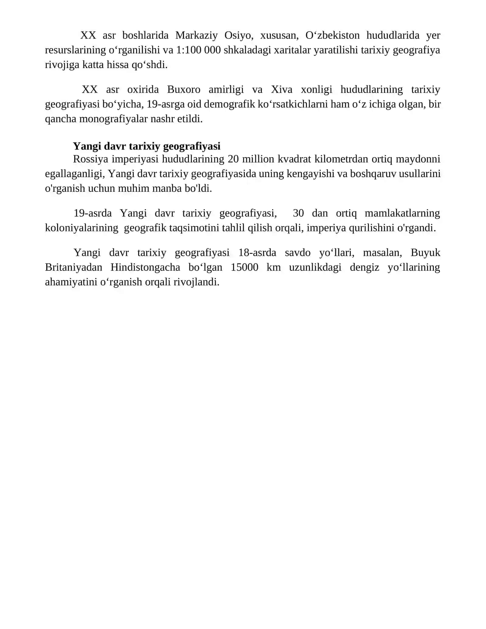 Tarixiy geografiyaning vazifalari, shakllanishi va taraqqiyoti 4