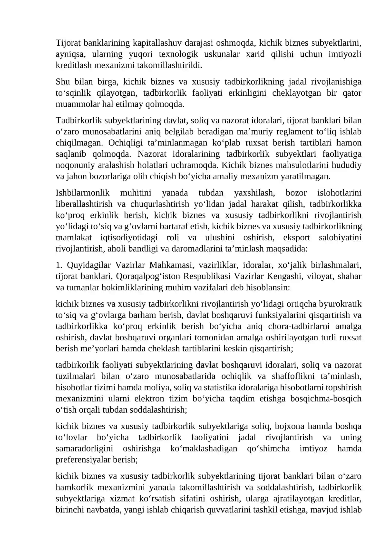 O’zbekistonda kichik biznes rivojlanishini ekonometrik tahlil qilish 4