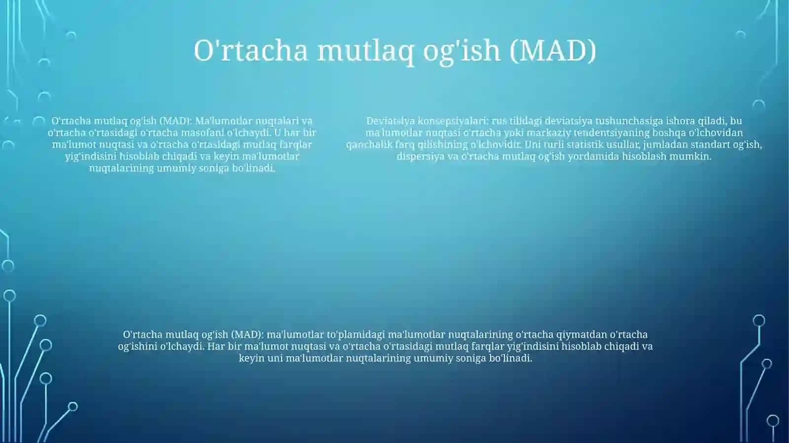 Deviatsiya Konsepsiyalari 4