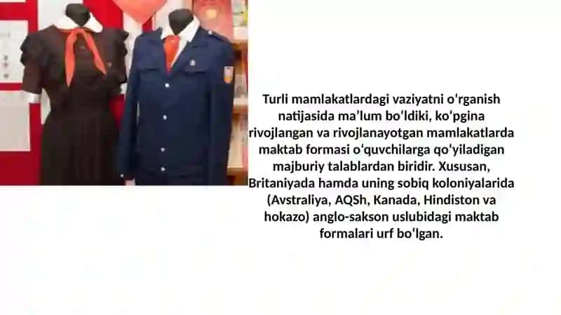 O’quvchilar maktab formasini kiyishlari kerakmi 4