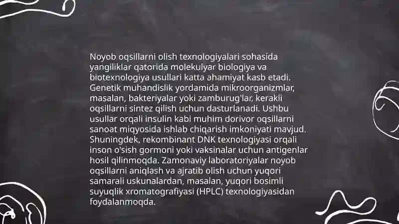 Gen muhandusligi yordamida noyob oqsillarni olish 4
