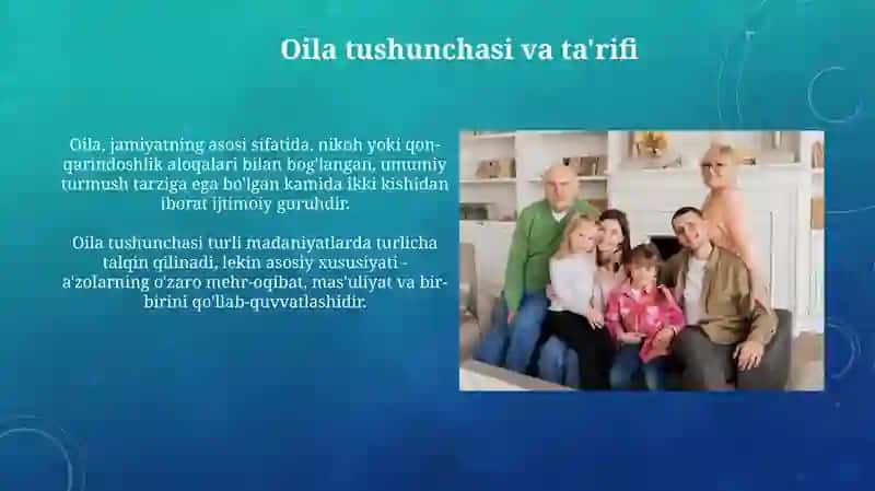 Oila turlari 4