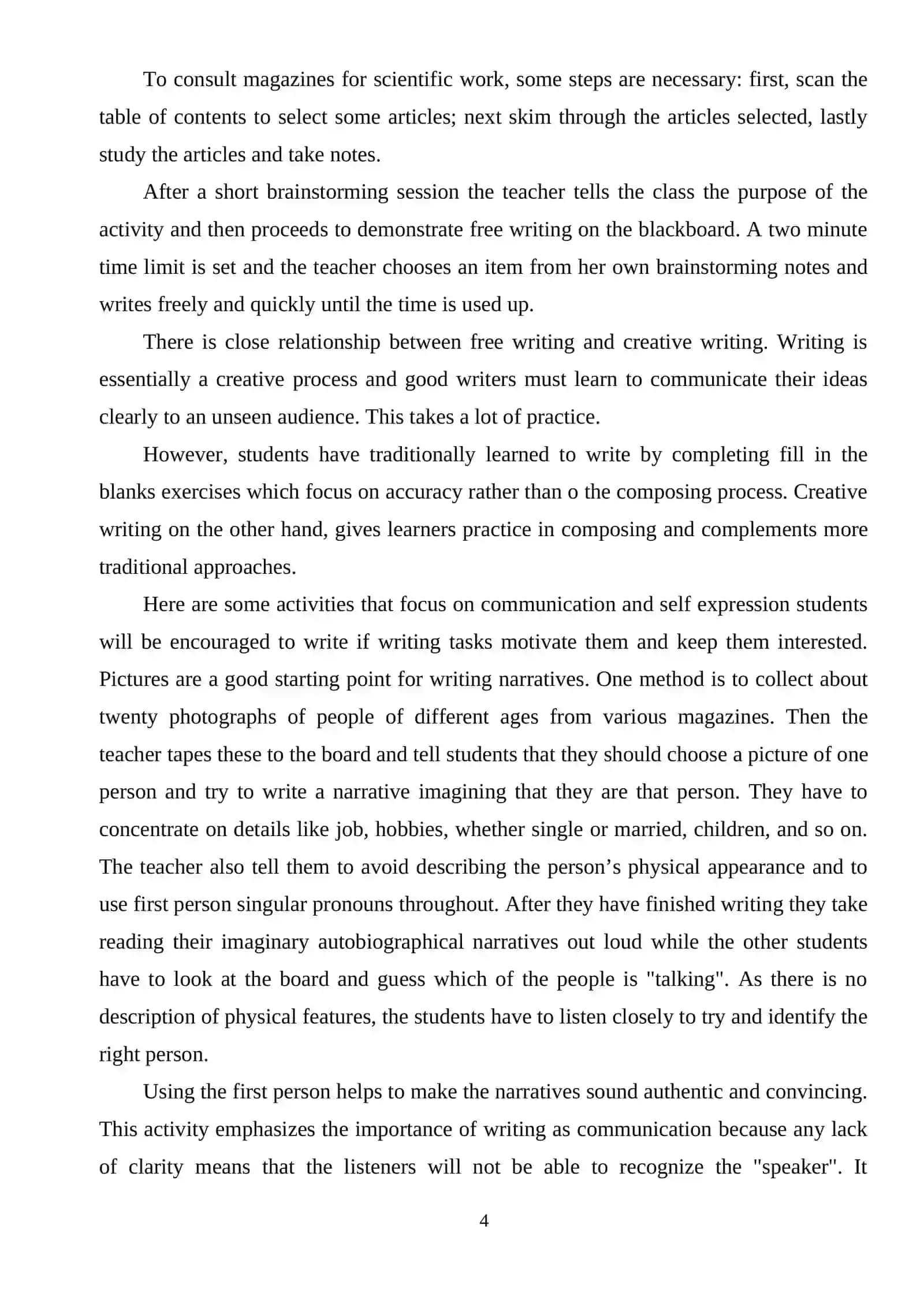 Developing Writing Skills A2 Level Learners 4