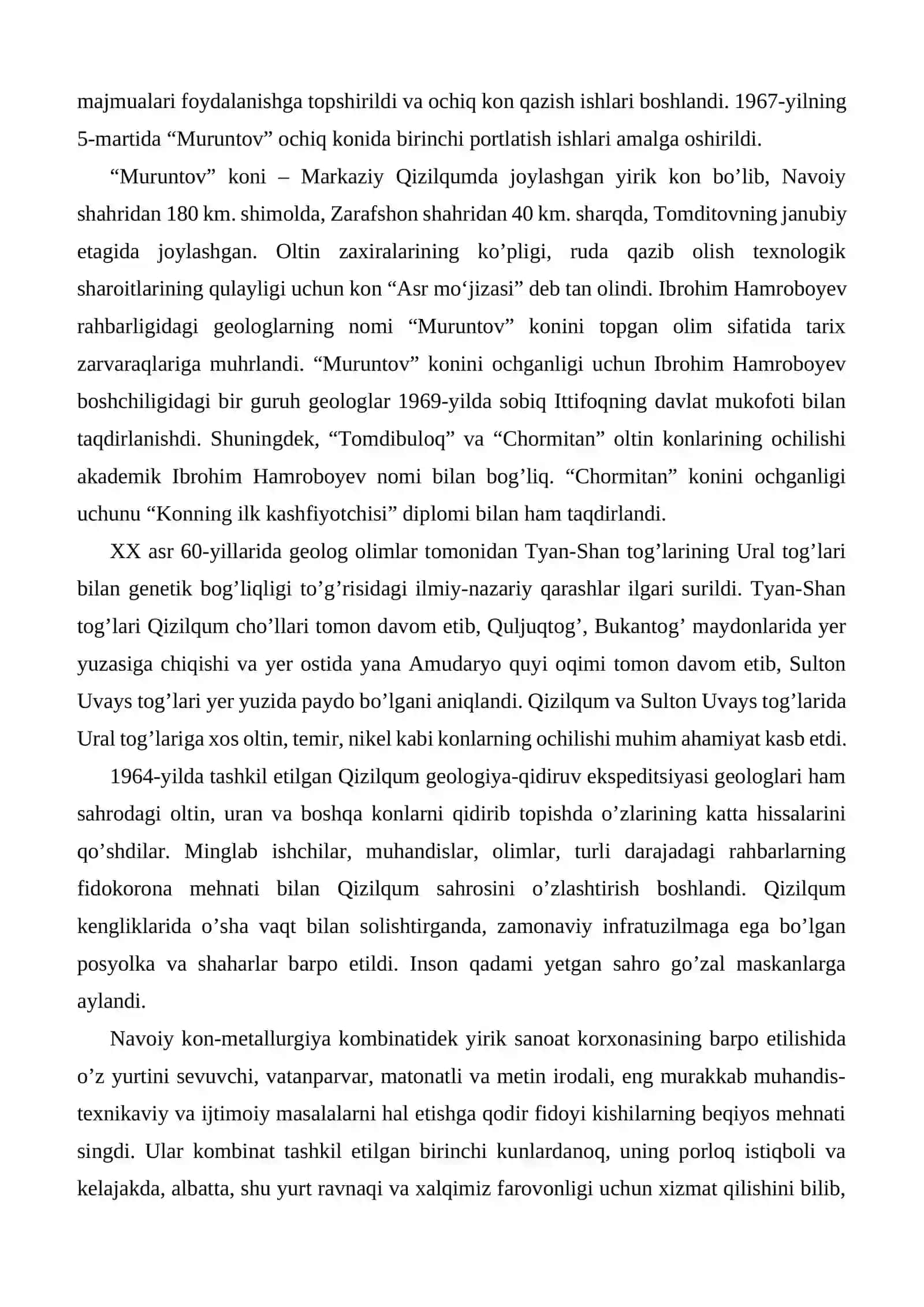 Konchilik korxonalari elektr ta’minoti tizimi 4