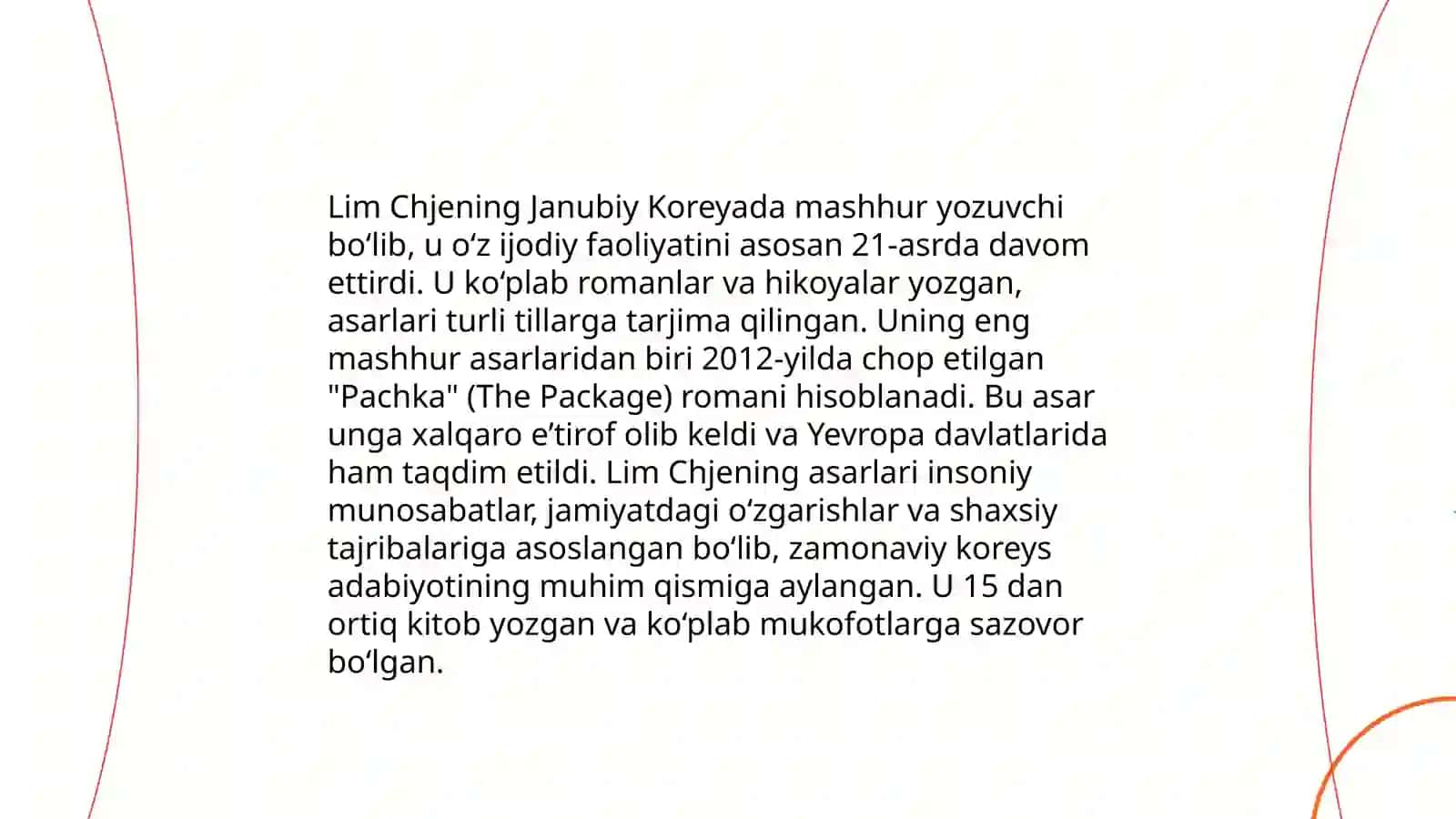 Lim Chje hayoti va ijodi 4
